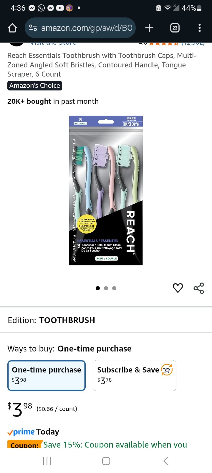 Reach Toothbrushes pros and cons; A&nbsp;review